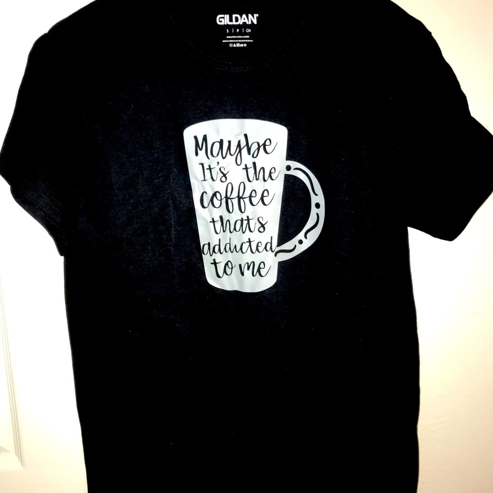 Maybe it’s the coffee Tee